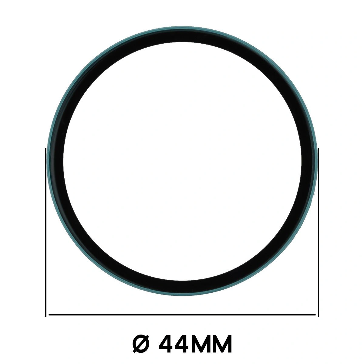 Wymiary etui Bizon Case Watch Adamo do Xiaomi Watch S4 41 mm